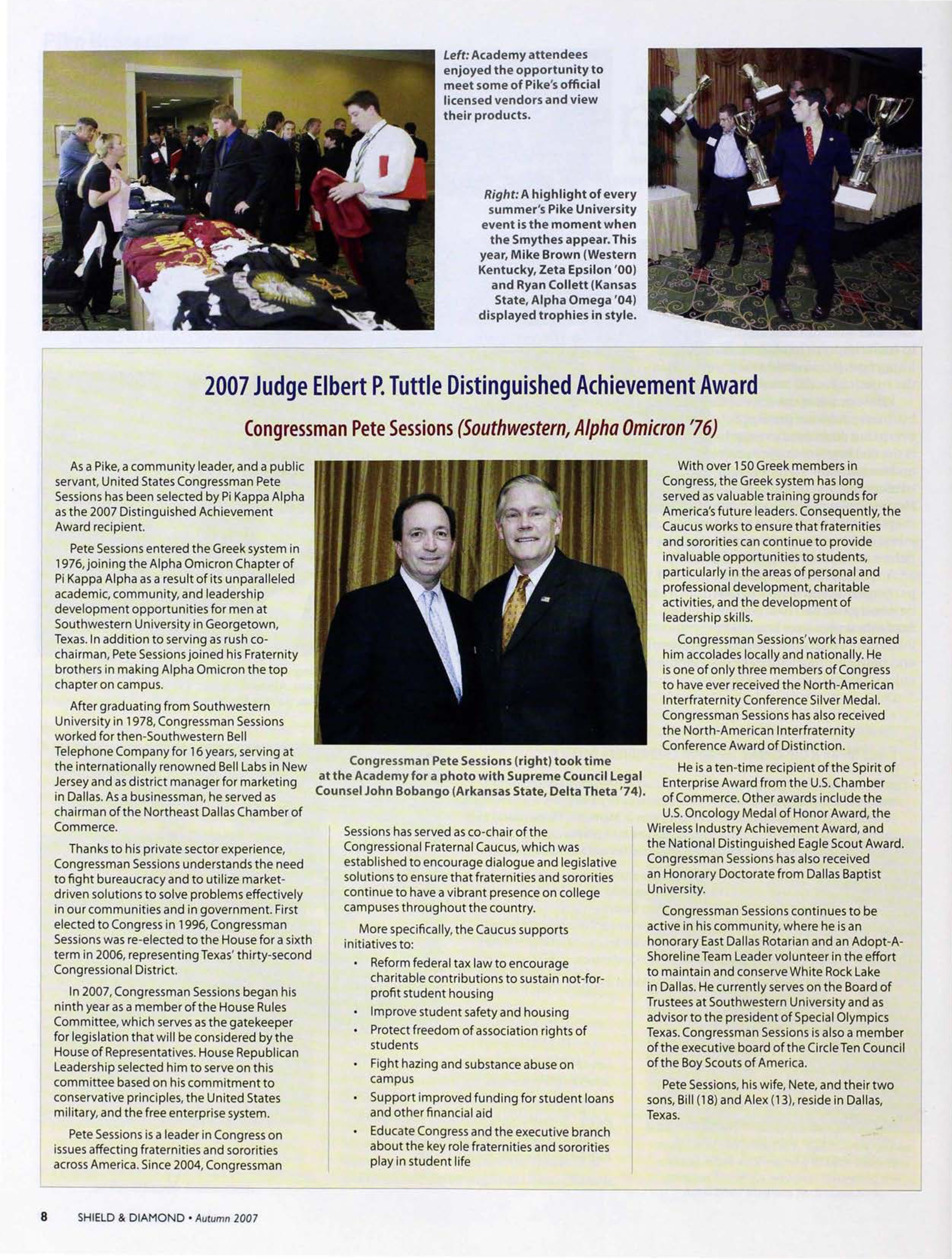 2007 Judge Elbert P. Tuttle Distinguished Achievement Award